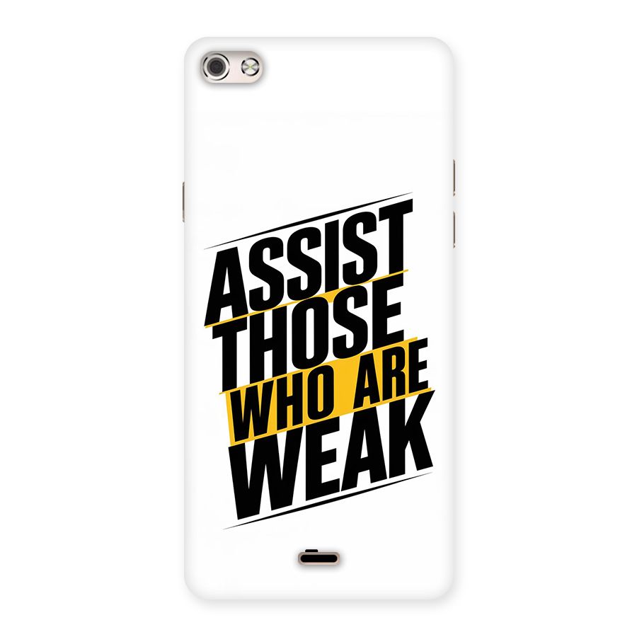 Assist Weak Back Case for Canvas Silver 5
