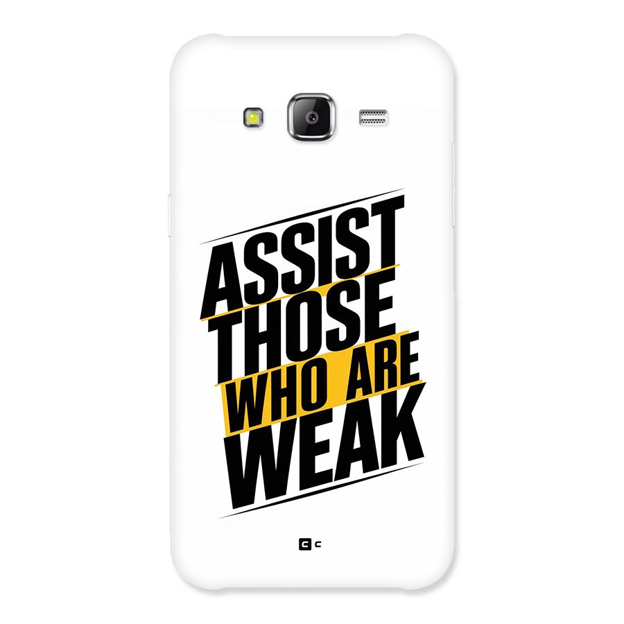 Assist Weak Back Case for Galaxy J2 Prime