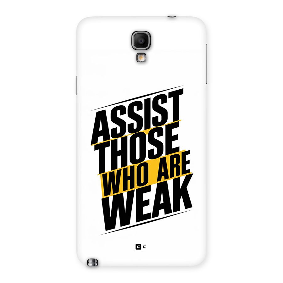Assist Weak Back Case for Galaxy Note 3 Neo