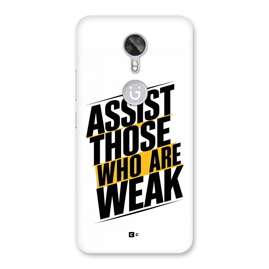 Assist Weak Back Case for Gionee A1