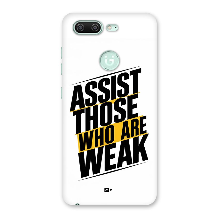 Assist Weak Back Case for Gionee S10
