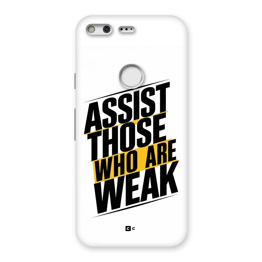 Assist Weak Back Case for Google Pixel