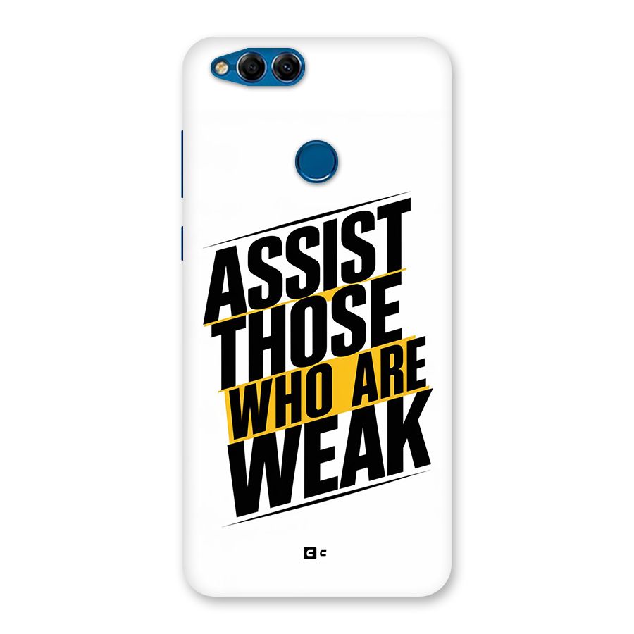 Assist Weak Back Case for Honor 7X