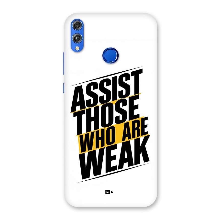 Assist Weak Back Case for Honor 8X