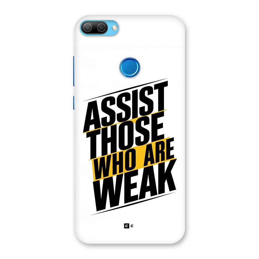 Assist Weak Back Case for Honor 9N