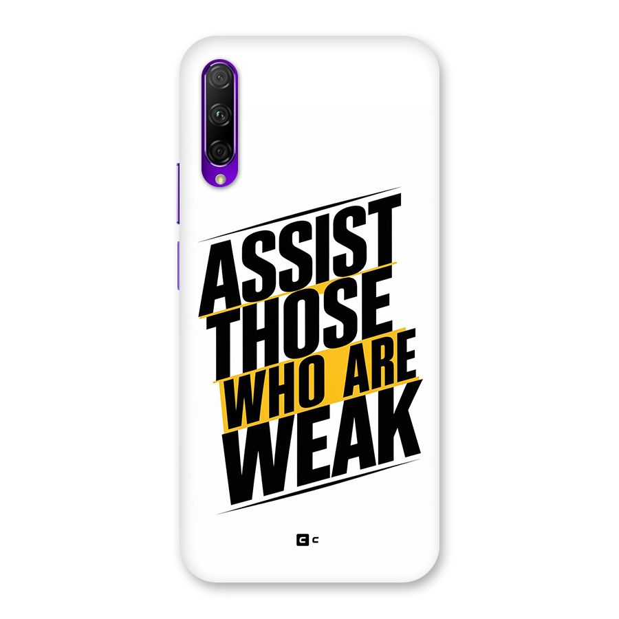 Assist Weak Back Case for Honor 9X Pro