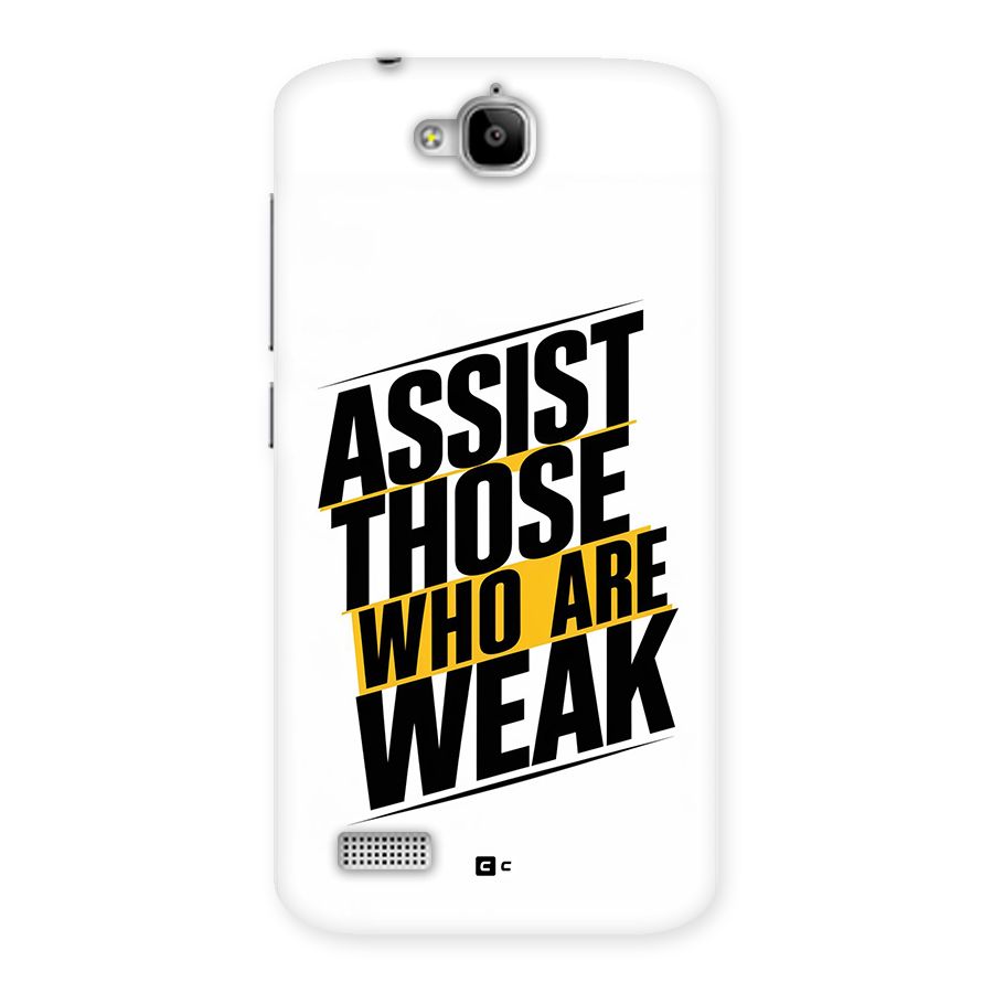 Assist Weak Back Case for Honor Holly