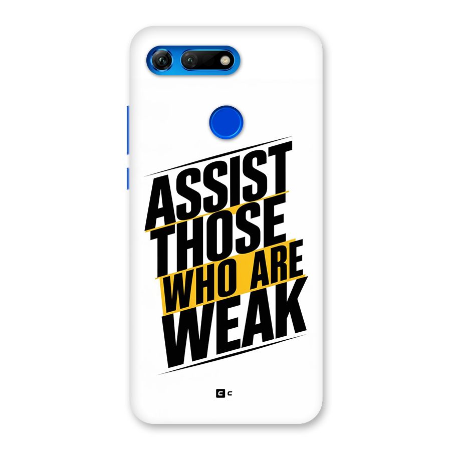 Assist Weak Back Case for Honor View 20