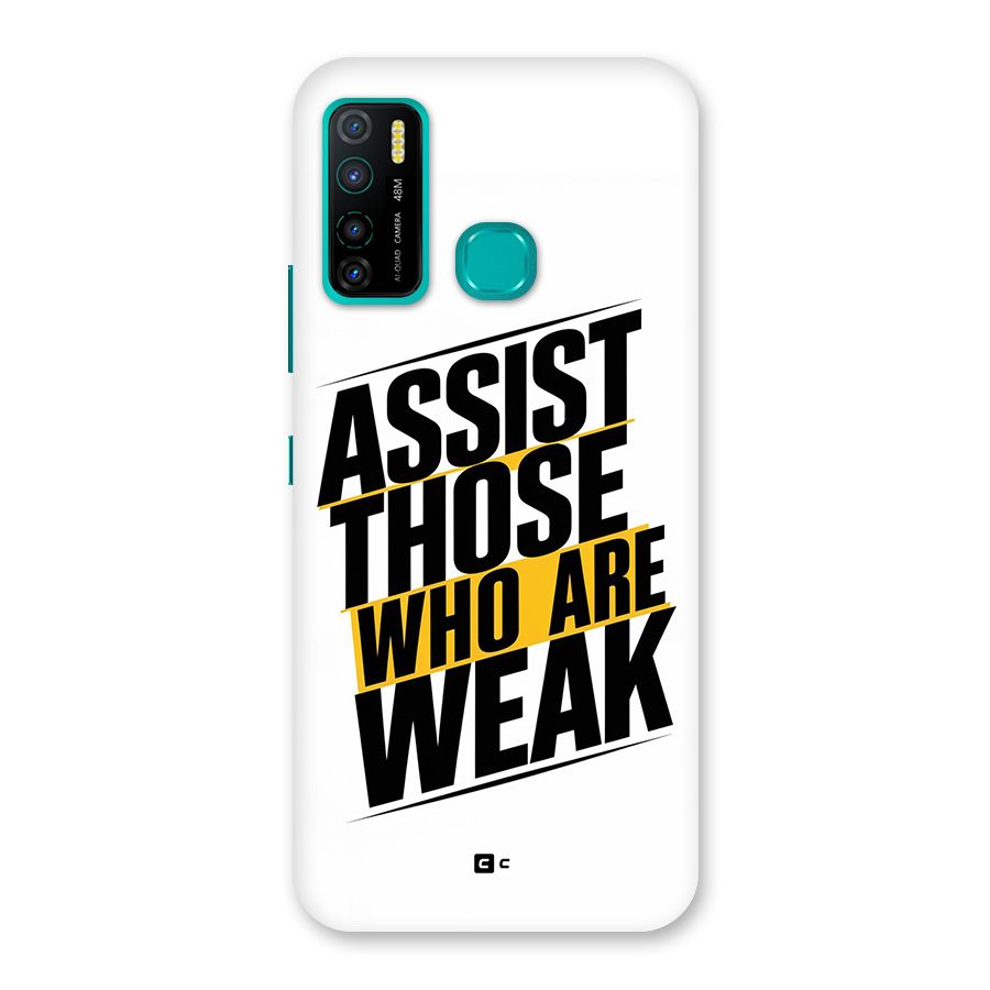 Assist Weak Back Case for Infinix Hot 9 Pro