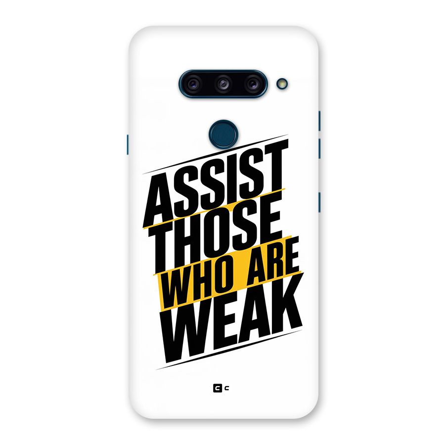 Assist Weak Back Case for LG  V40 ThinQ