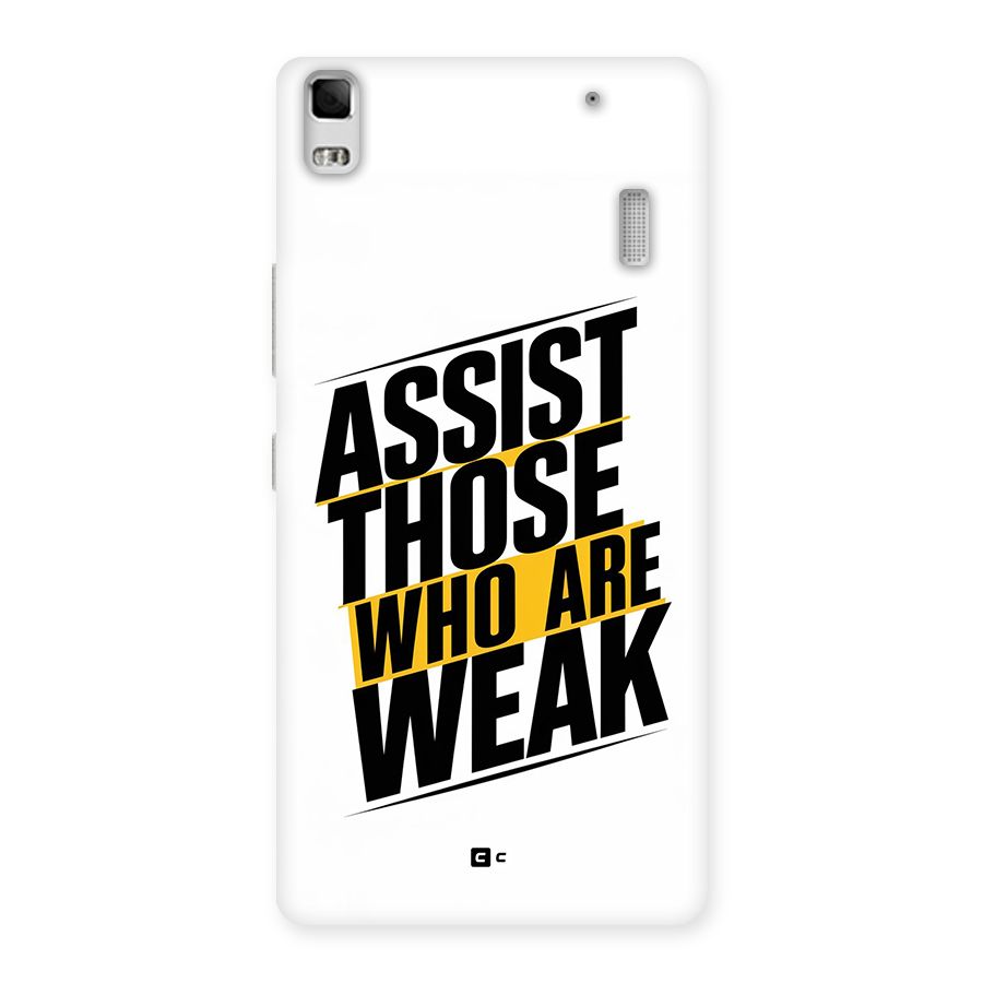 Assist Weak Back Case for Lenovo A7000