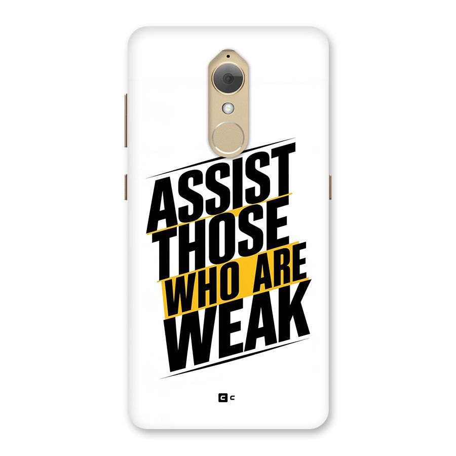 Assist Weak Back Case for Lenovo K8