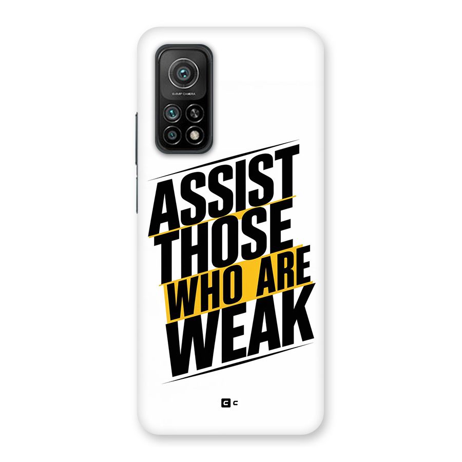 Assist Weak Back Case for Mi 10T 5G