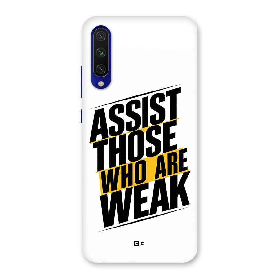 Assist Weak Back Case for Mi A3