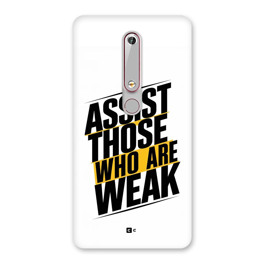 Assist Weak Back Case for Nokia 6.1