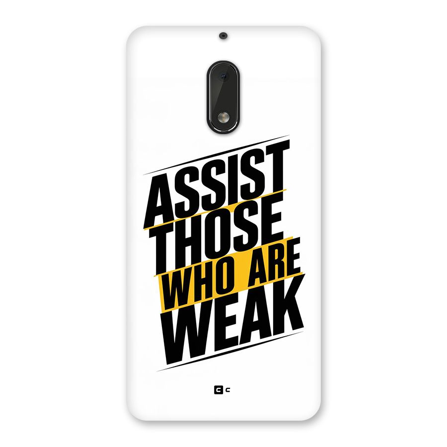 Assist Weak Back Case for Nokia 6