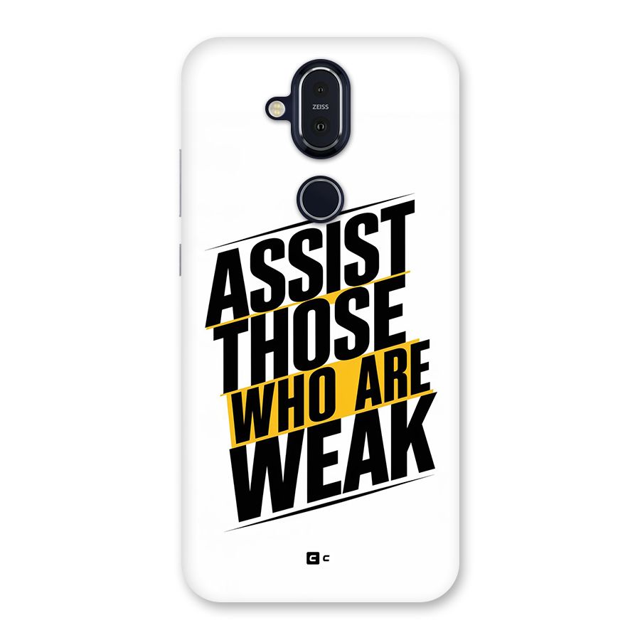 Assist Weak Back Case for Nokia 8.1