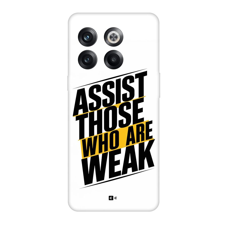 Assist Weak Back Case for OnePlus 10T