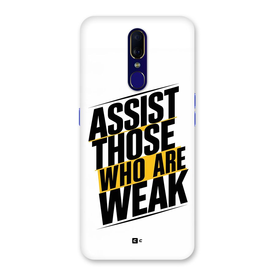 Assist Weak Back Case for Oppo A9