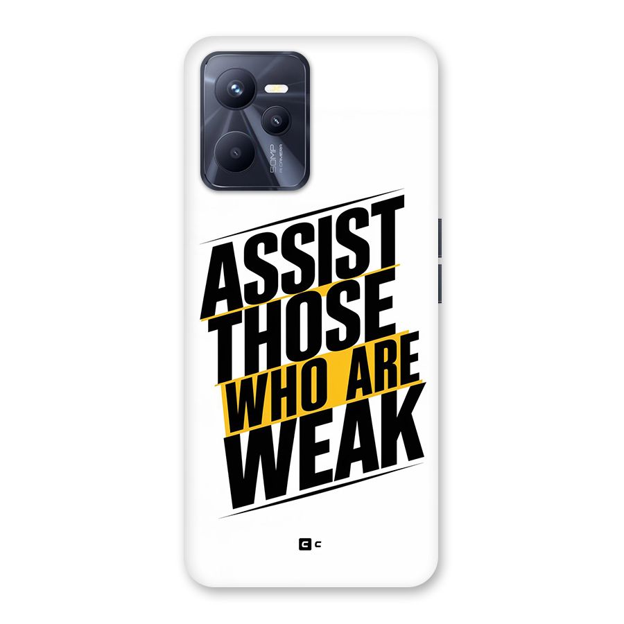 Assist Weak Back Case for Realme C35