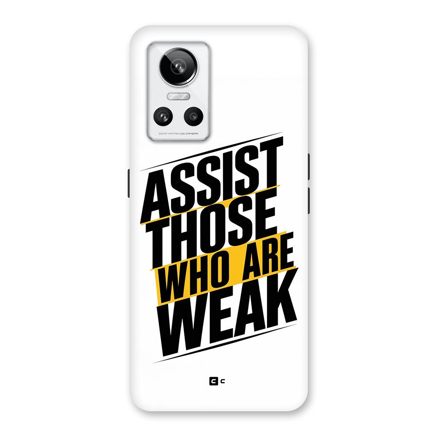 Assist Weak Back Case for Realme GT Neo 3
