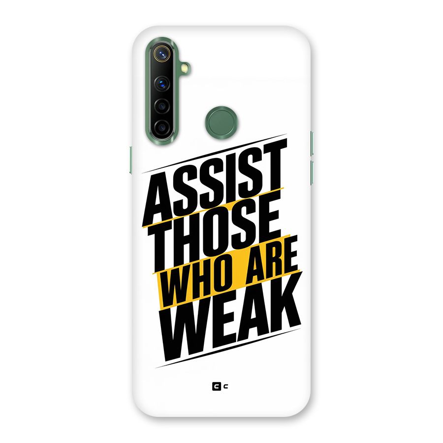Assist Weak Back Case for Realme Narzo 10
