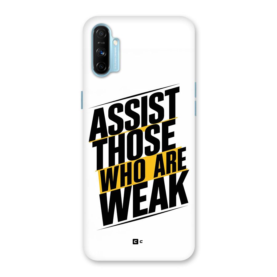 Assist Weak Back Case for Realme Narzo 20A