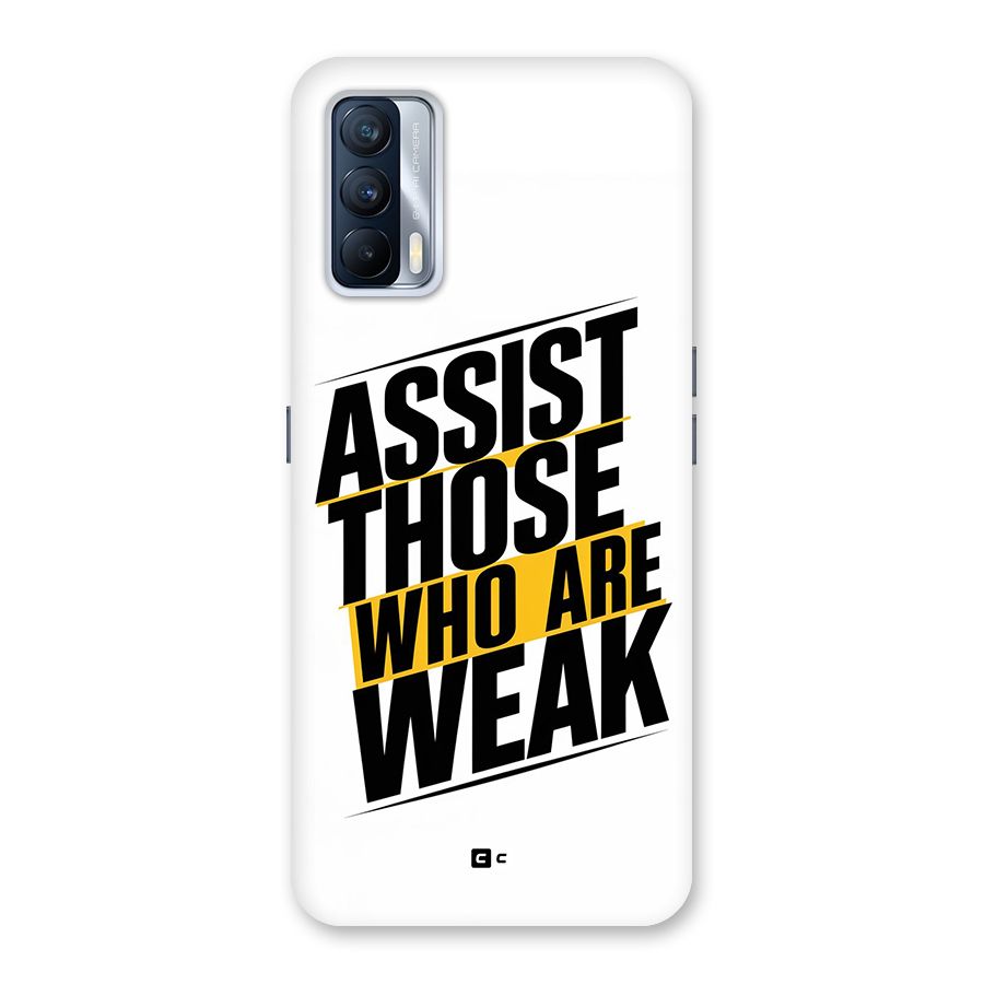 Assist Weak Back Case for Realme X7
