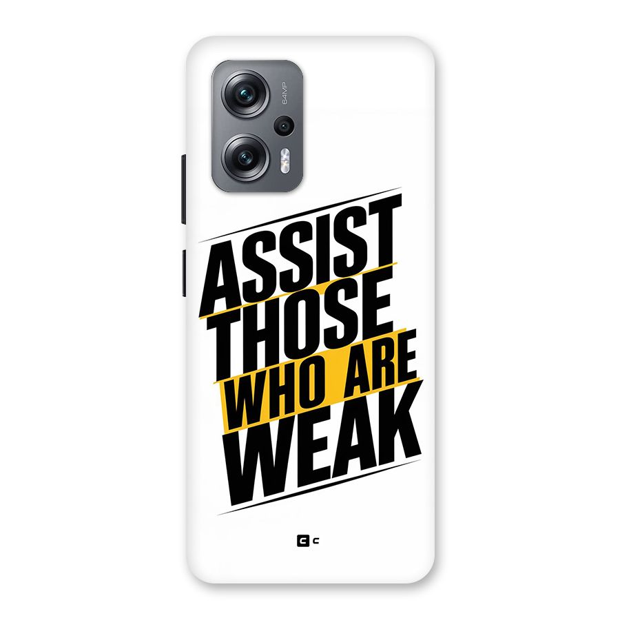Assist Weak Back Case for Redmi K50i