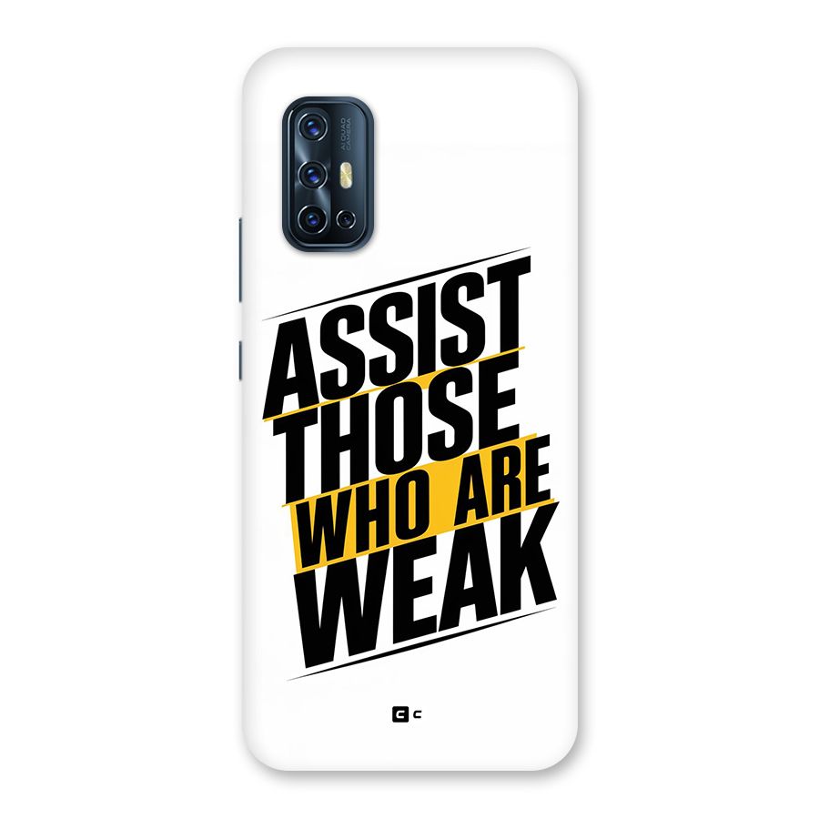 Assist Weak Back Case for Vivo V17
