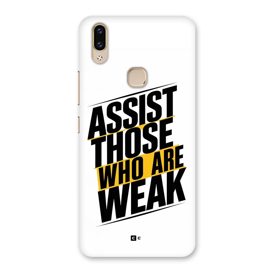 Assist Weak Back Case for Vivo V9