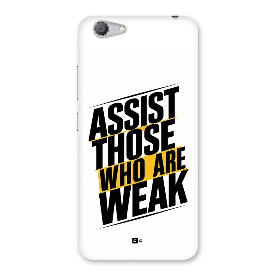 Assist Weak Back Case for Vivo Y53