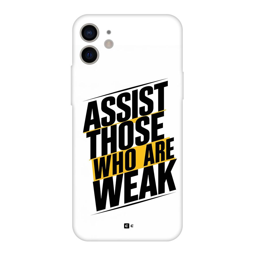 Assist Weak Back Case for iPhone 11