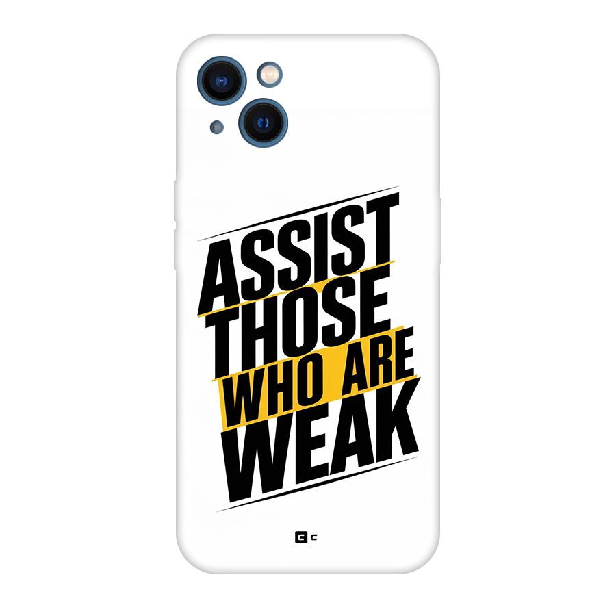 Assist Weak Back Case for iPhone 13