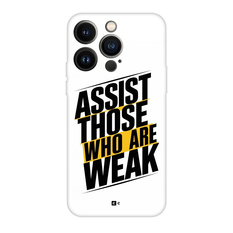 Assist Weak Back Case for iPhone 14 Pro