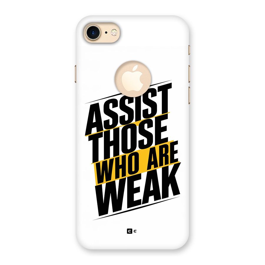Assist Weak Back Case for iPhone 7 Logo Cut