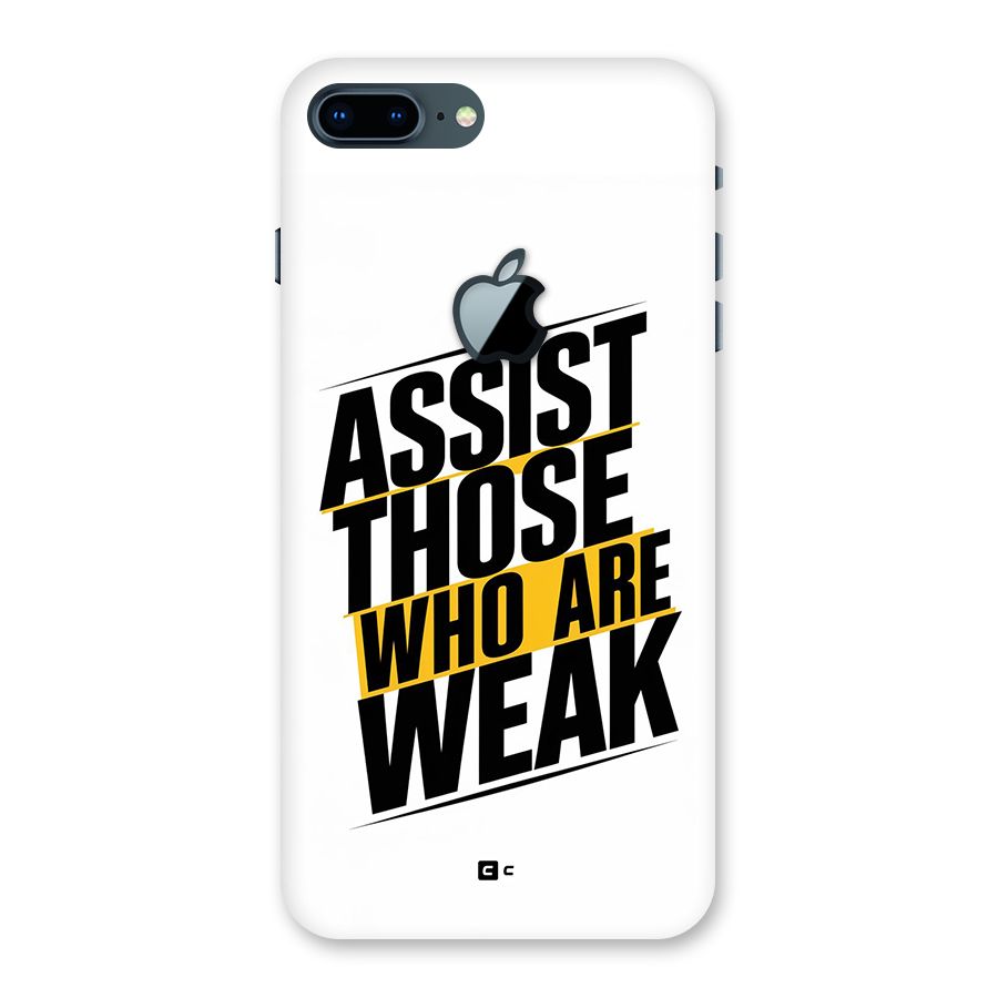 Assist Weak Back Case for iPhone 7 Plus Apple Cut