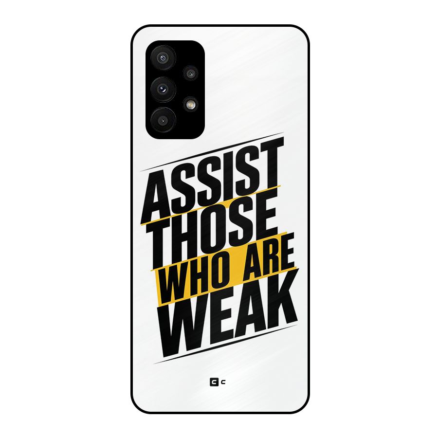 Assist Weak Metal Back Case for Galaxy A23