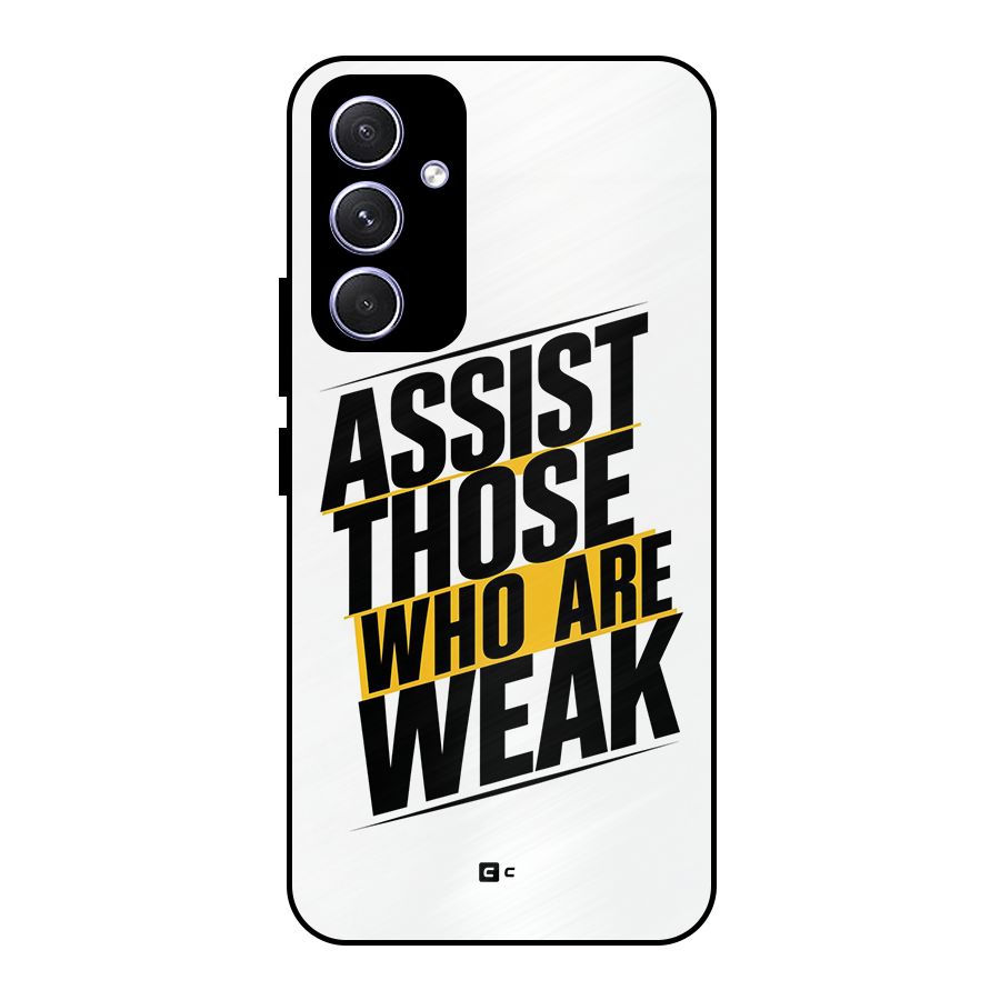 Assist Weak Metal Back Case for Galaxy A54
