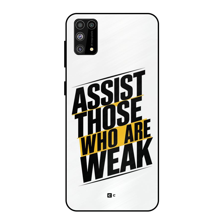 Assist Weak Metal Back Case for Galaxy F41