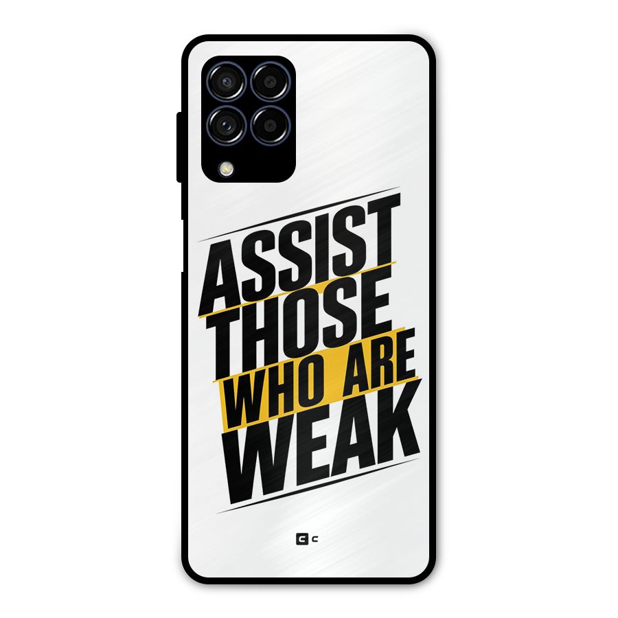 Assist Weak Metal Back Case for Galaxy M53 5G