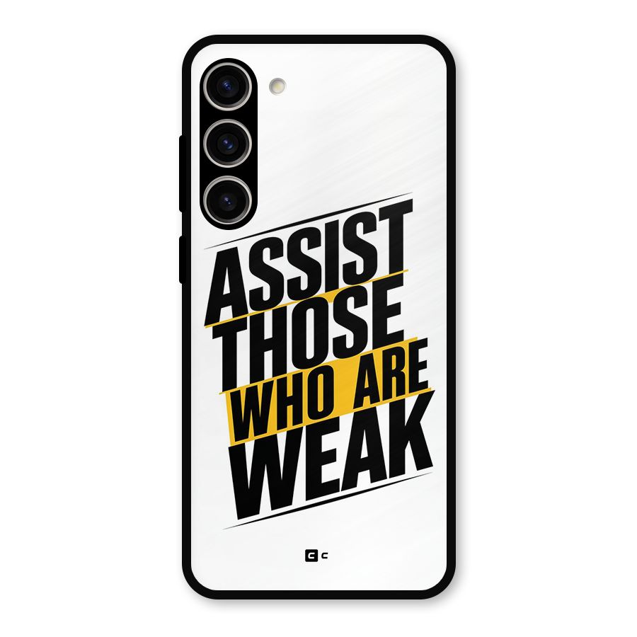 Assist Weak Metal Back Case for Galaxy S23 Plus