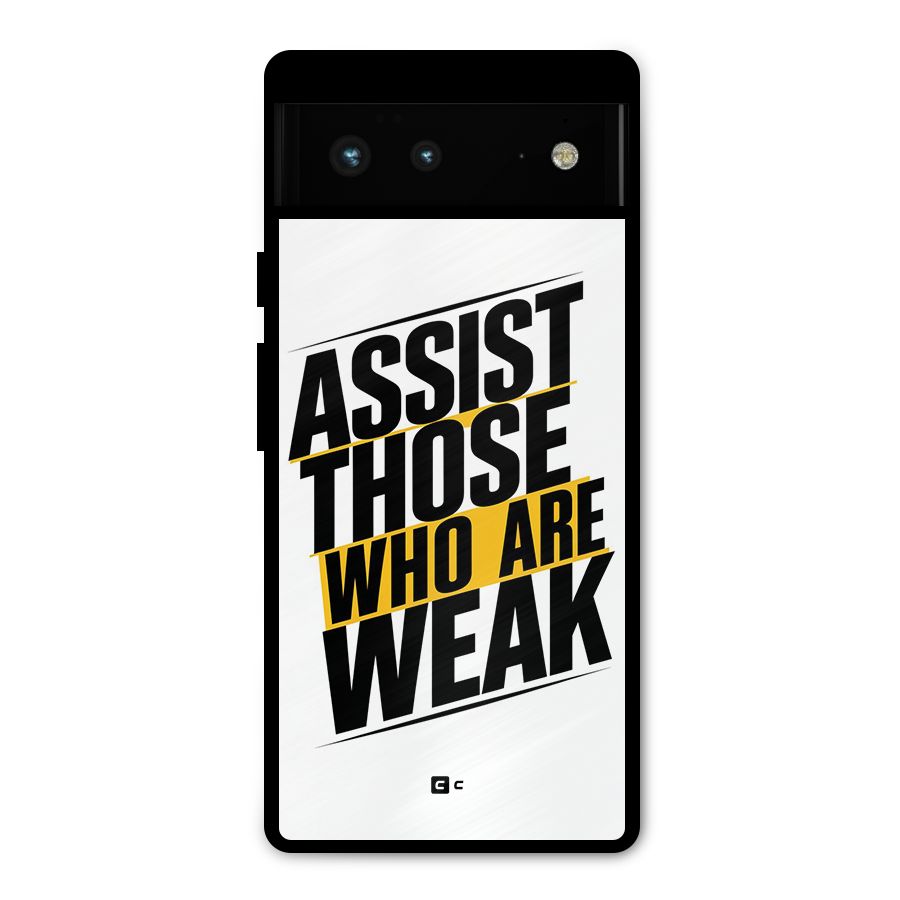 Assist Weak Metal Back Case for Google Pixel 6