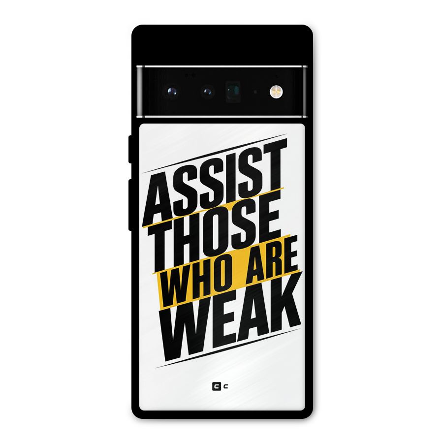 Assist Weak Metal Back Case for Google Pixel 6 Pro