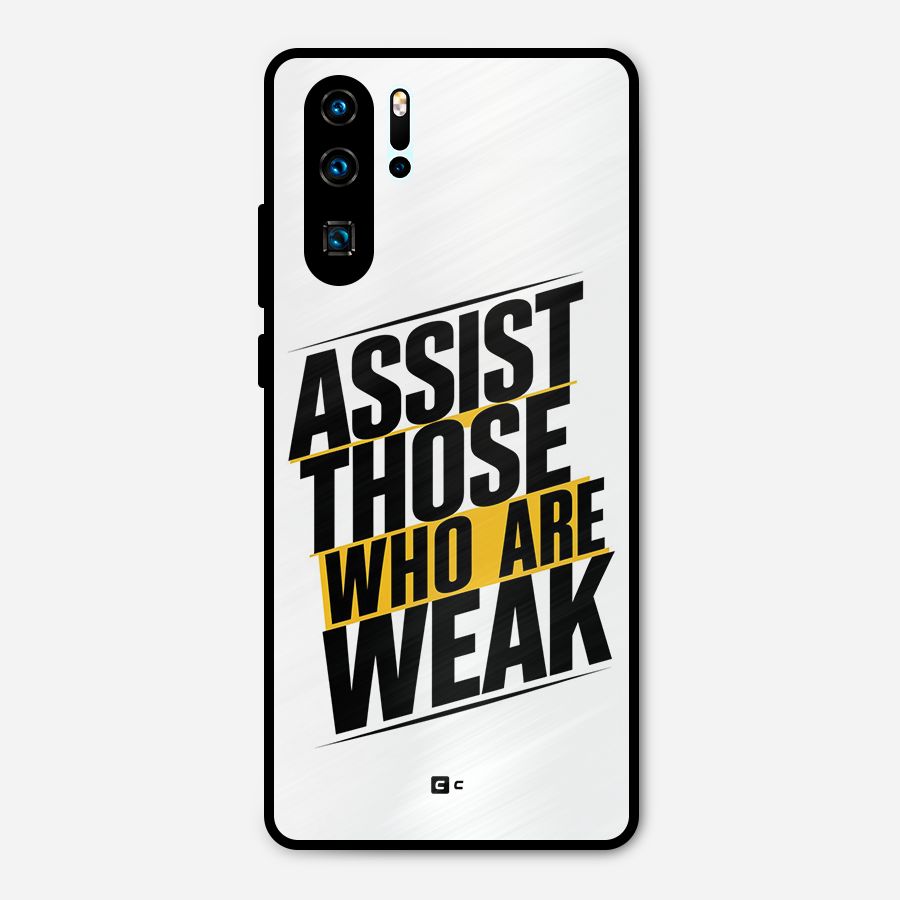 Assist Weak Metal Back Case for Huawei P30 Pro
