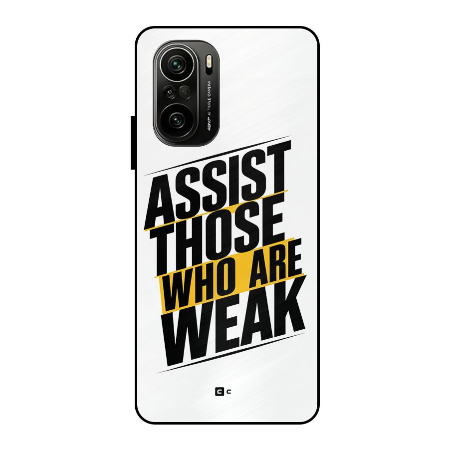 Assist Weak Metal Back Case for Mi 11X Pro