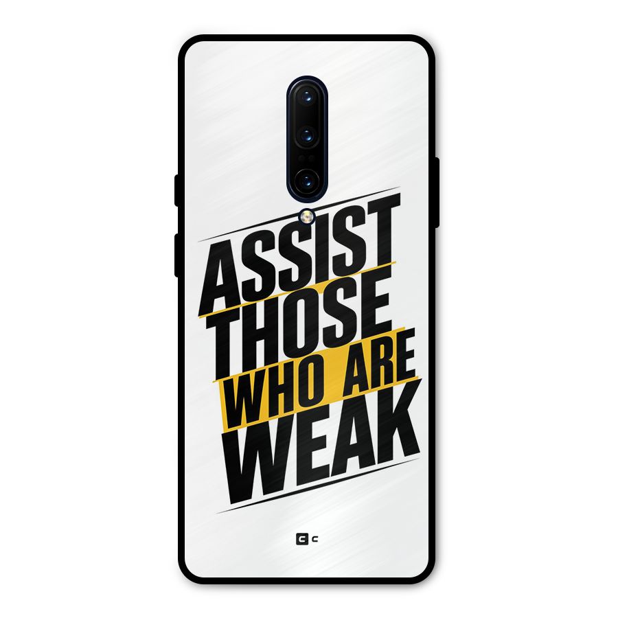Assist Weak Metal Back Case for OnePlus 7 Pro