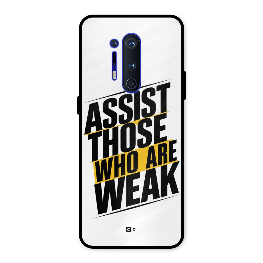 Assist Weak Metal Back Case for OnePlus 8 Pro