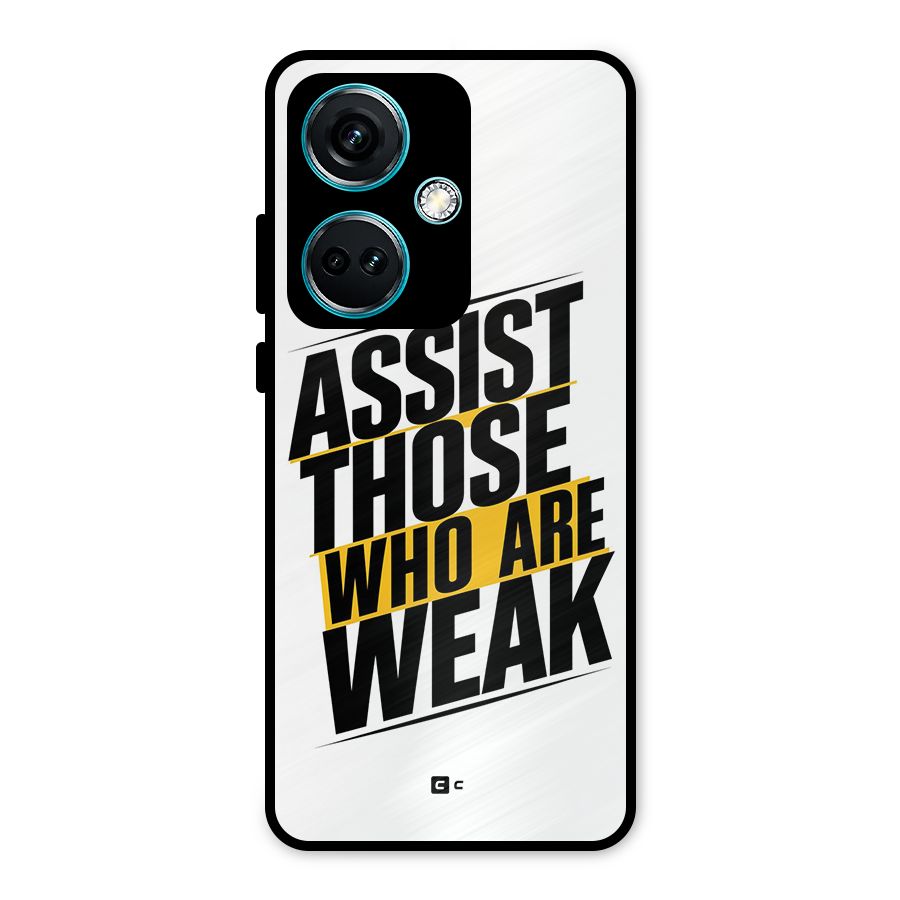 Assist Weak Metal Back Case for OnePlus Nord CE 3 5G