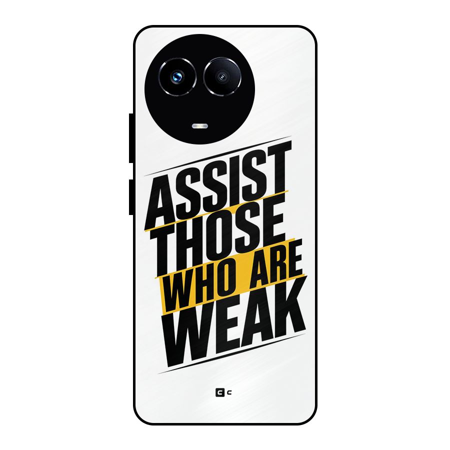 Assist Weak Metal Back Case for Realme 11 5G
